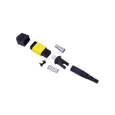 Harga yang bagus Kit Konektor Fiber Optik MPO 2.0mm Pria/Wanita MTP 12/24 Inti Ferrule Fiber on line