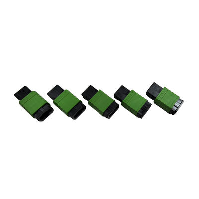 12 / 16 / 24 Core Mpo Patch Cord Connector Multimode Fiber Optic Cable Connector