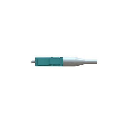 Kompak LC Fiber Optical Connector 0.9mm Untuk Lingkungan Jaringan Densitas Tinggi