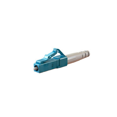 Fiber Optic 0.9mm Simplex LC Connector Warna Biru Untuk Adaptor
