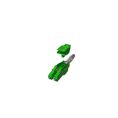 2.0mm LC Uniboot Connector Dengan Alat Kurang Polaritas Reversal Push Pull Mechanism