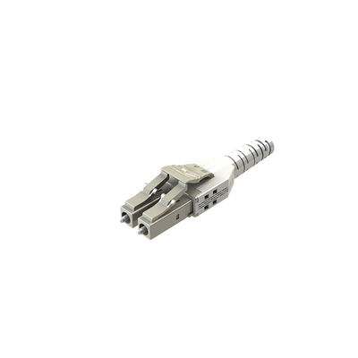 Harga yang bagus Solusi Pusat Data LC Fiber Optic Connector Duplex Dengan Uniboot 2.0 Beige Assembly on line