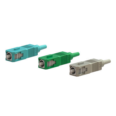 Push Pull Type SC Fiber Optic Connector Quick Assembly Mudah Dan Cepat Konfigurasi