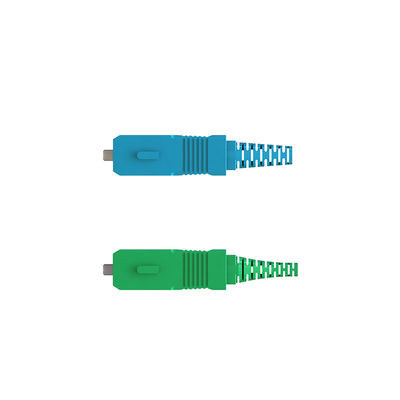 Harga yang bagus Single Mode SC Fiber Optic Connector Short Boot Untuk Fiber Optic Patch Cord on line