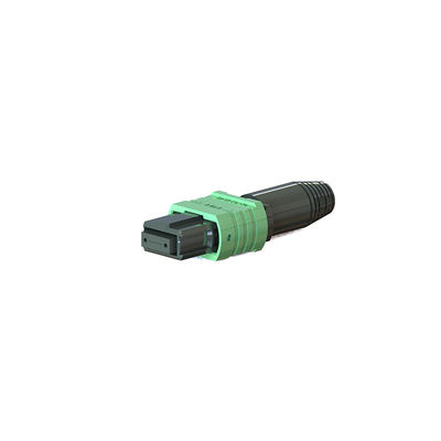 Single Mode Multimode MPO Connector 4 - 24 Core Untuk Transmisi Data CATV LAN