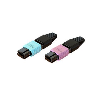Harga yang bagus High Precision Alignment MPO Fiber Connector Untuk Pusat Data Jaringan Perusahaan on line