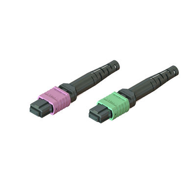 Harga yang bagus Jaringan MPO Fiber Connector 3.5mm Pria Wanita Untuk Suhu Tinggi on line