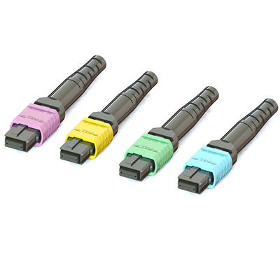 Harga yang bagus 16 Inti MPO Fiber Optic Connector Dalam Pre-Massed atau Kit Konektor on line