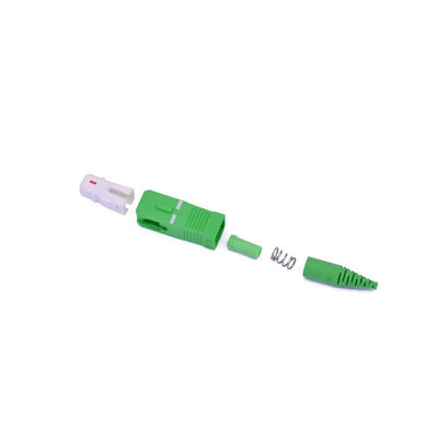 SC Connector Fiber Optic Terminal Kits SC UPC APC Tipe Tersedia PBT Material Telecom