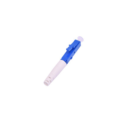 Harga yang bagus Konektor Fiber LC APC 2.0mm Boot Bulat dua potong Versi SM /MM Untuk Jaringan FTTH on line