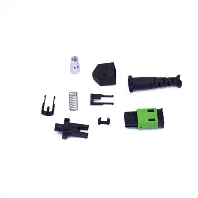 Harga yang bagus MTP/MPO Push-Pull Fiber Connector Kits  For Data Centers Networks FTTH Transmission on line