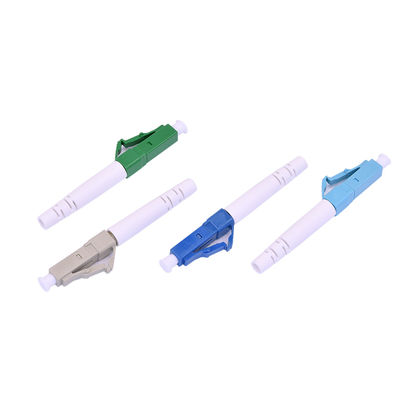 Simplex LC Fiber Optical Connector 3.0mm PC Untuk Lingkungan Jaringan Densitas Tinggi